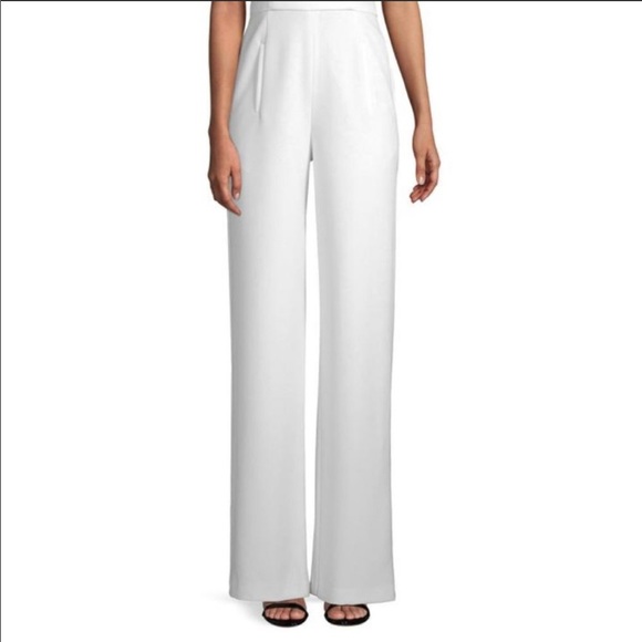 Black Halo- Yoli White Jumpsuit - Picture 6 of 6
